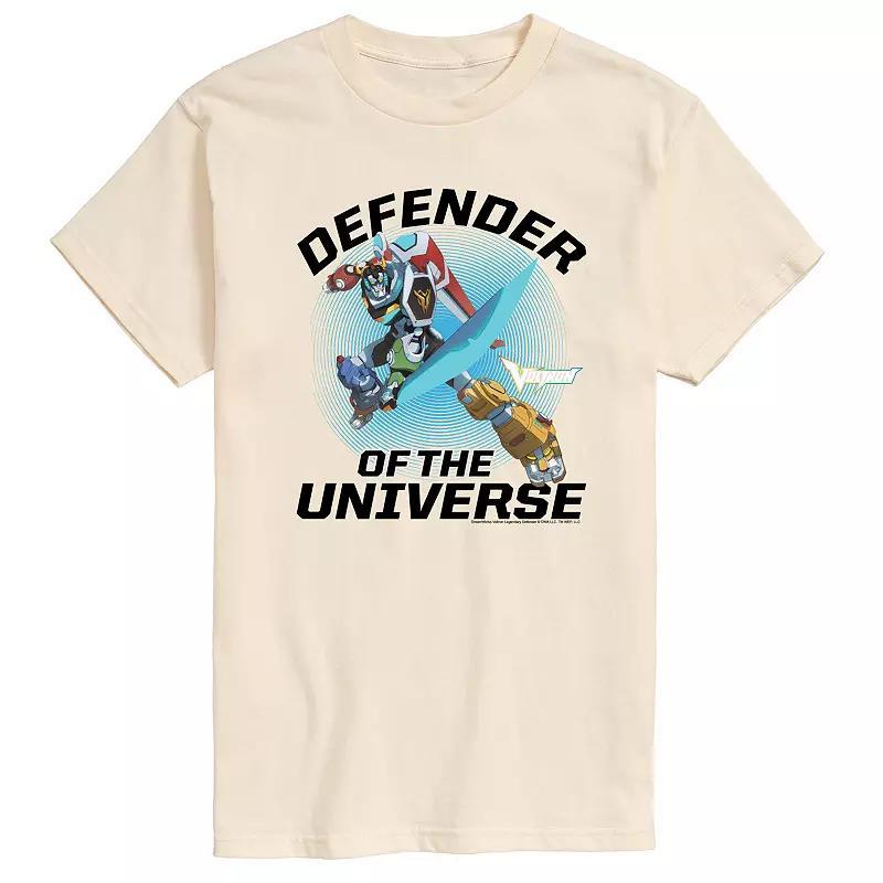 Men's Voltron Defenders Of The Universe Graphic Tee, Size: XXL, Yellow Product Image