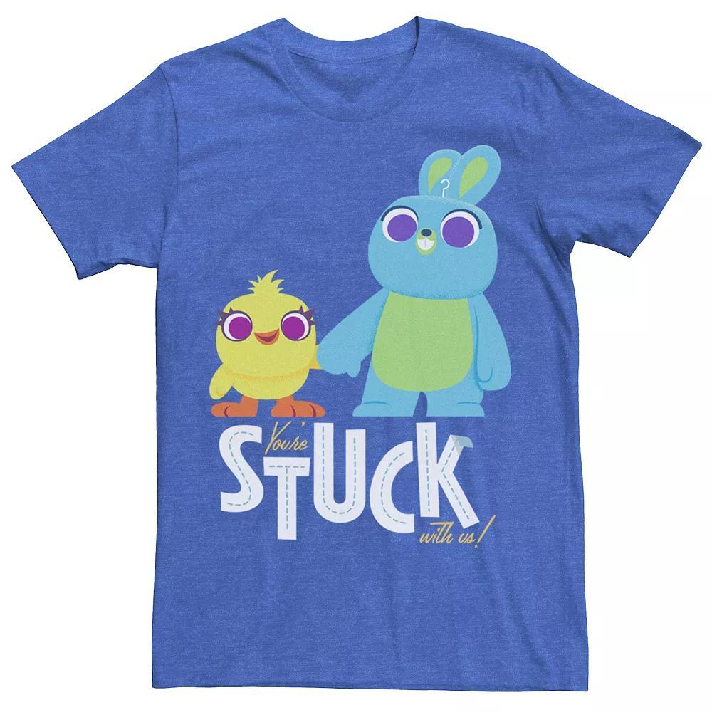Disney / Pixar's Toy Story 4 Ducky & Bunny Men's Stuck With Us Tee,  Product Image