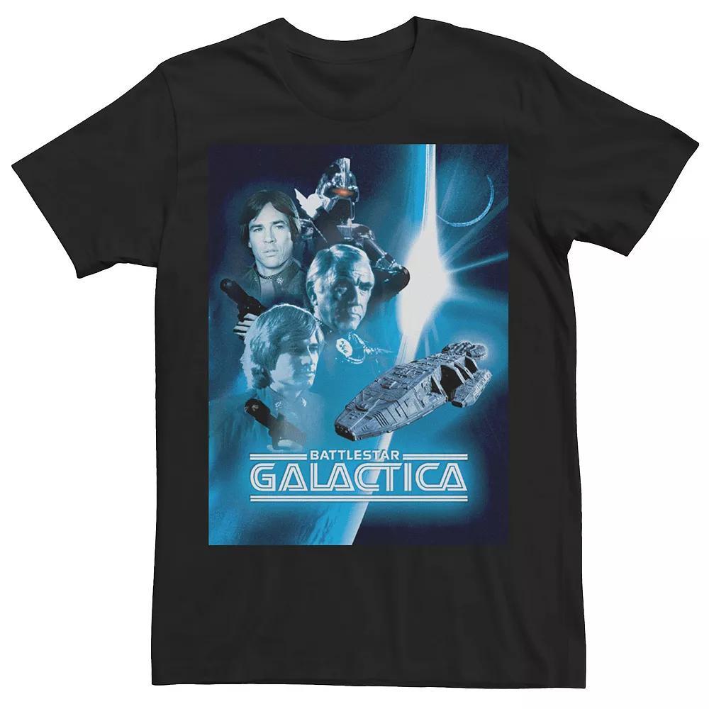 Men's Star Wars The Saga Continues Darth Vadar Movie Poster Tee,  Product Image