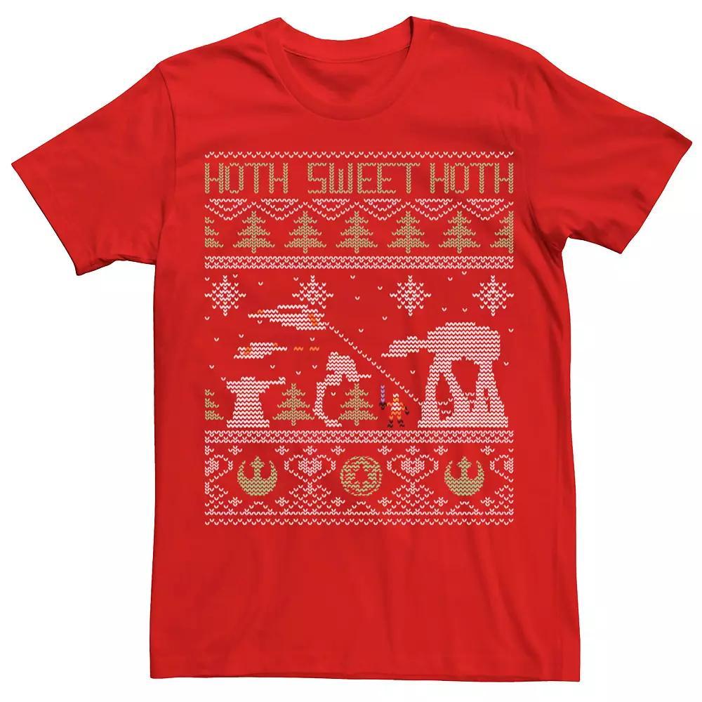 Men's Star Wars Hoth Sweet Hoth Battle Ugly Christmas Tee,  Product Image
