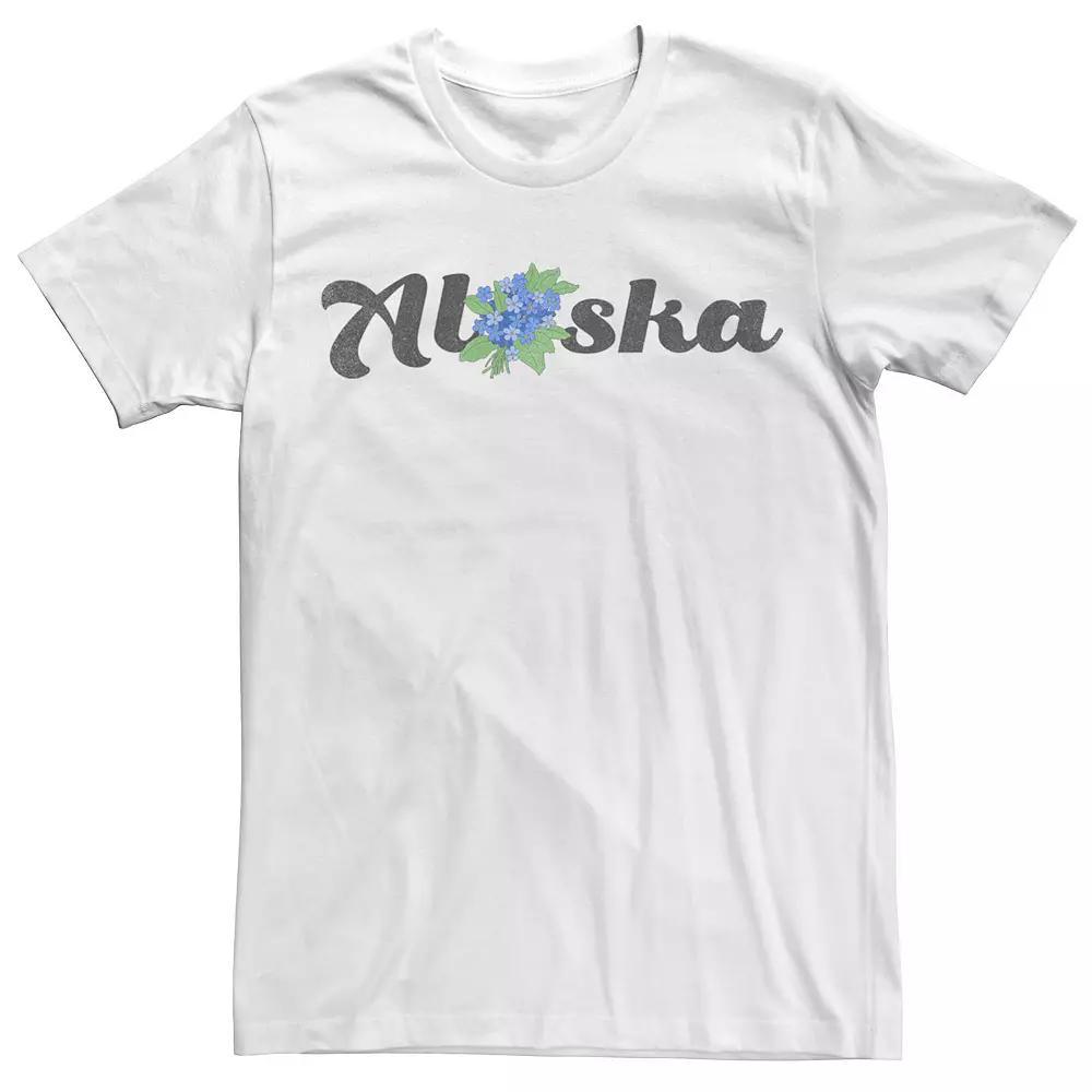 Men's Alaska Alpine Forget-Me-Not Tee,  Product Image