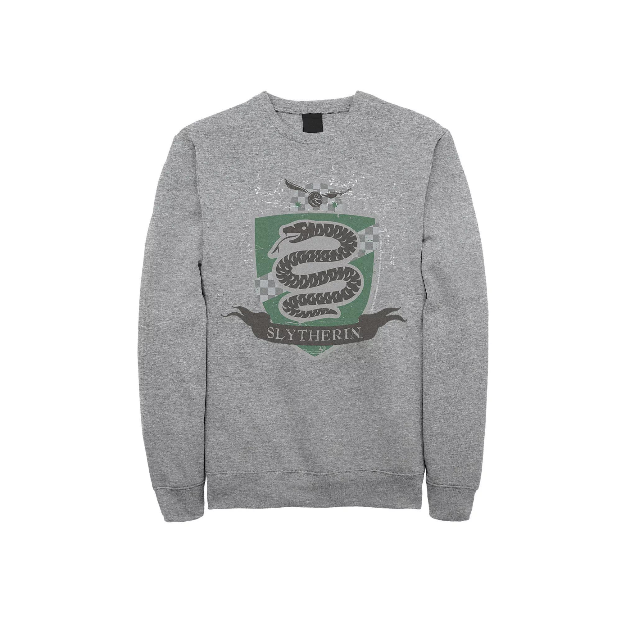 Men's Harry Potter Slytherin Quidditch Shield Sweatshirt,  Product Image