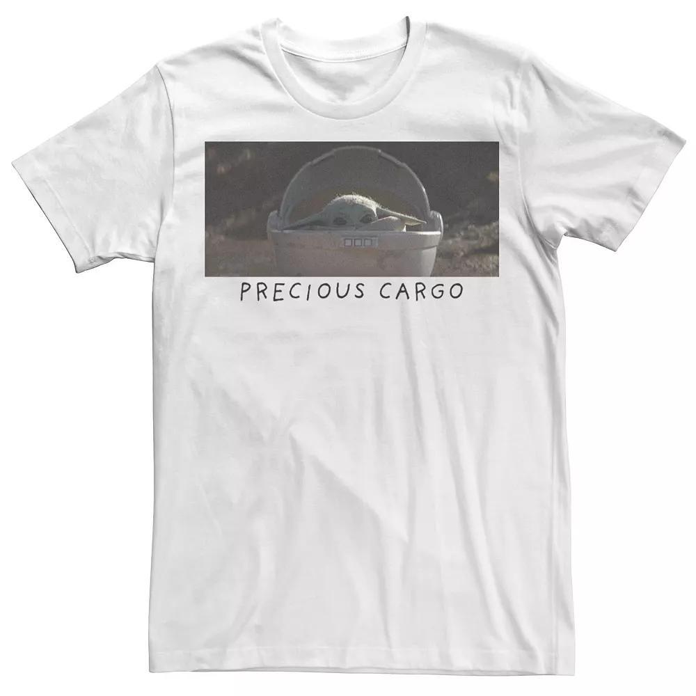 Men's Star Wars The Mandalorian The Child Precious Cargo Portrait Tee,  Product Image