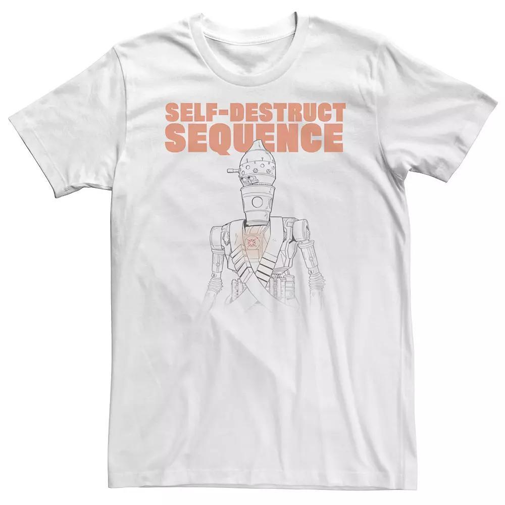 Big & Tall Star Wars The Mandalorian IG-11 Self-Destruct Sequence Tee, Men's,  Product Image
