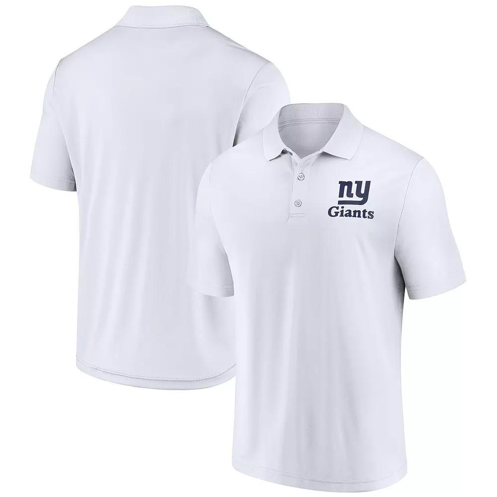Men's Fanatics White New York Giants Vintage Polo,  Product Image