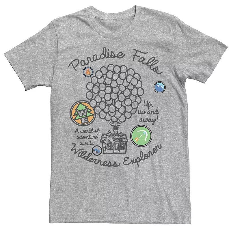 Disney / Pixar's Up Men's Paradise Falls Explorer Patch Tee,  Product Image