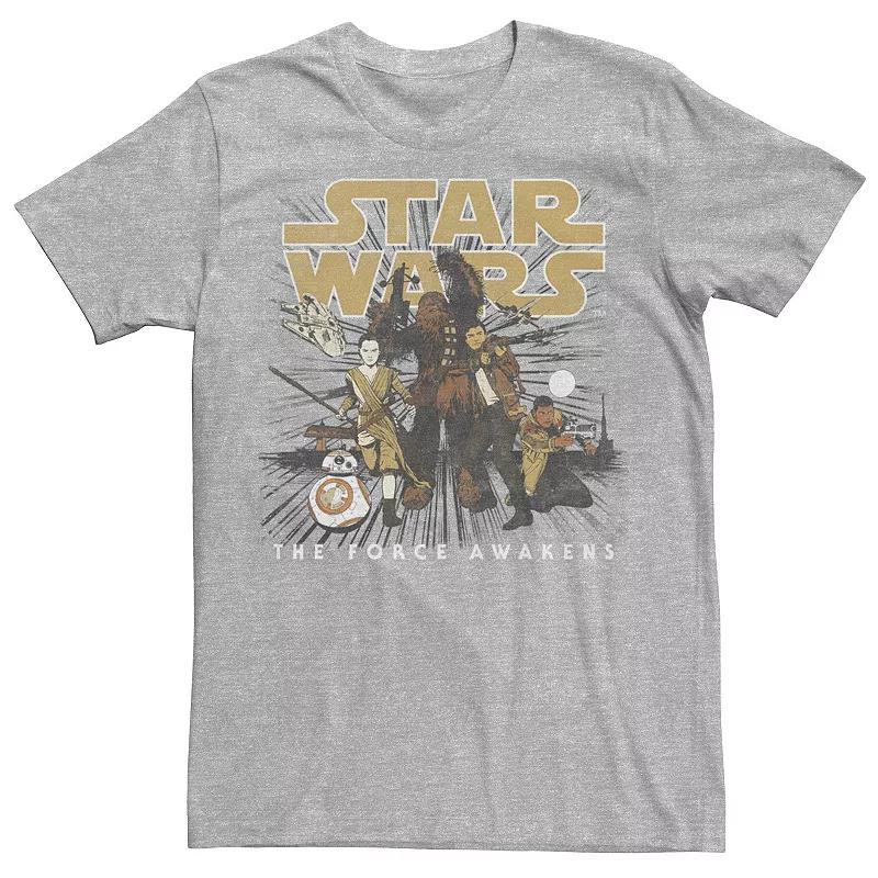 Men's Star Wars The Force Awakens Good Guys Portrait Tee,  Product Image
