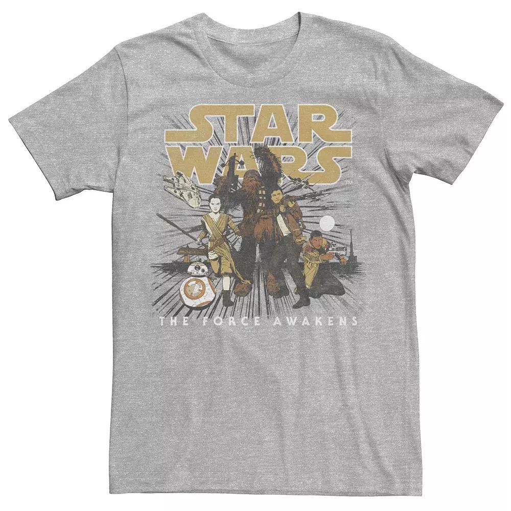 Men's Star Wars The Force Awakens Good Guys Portrait Tee,  Product Image