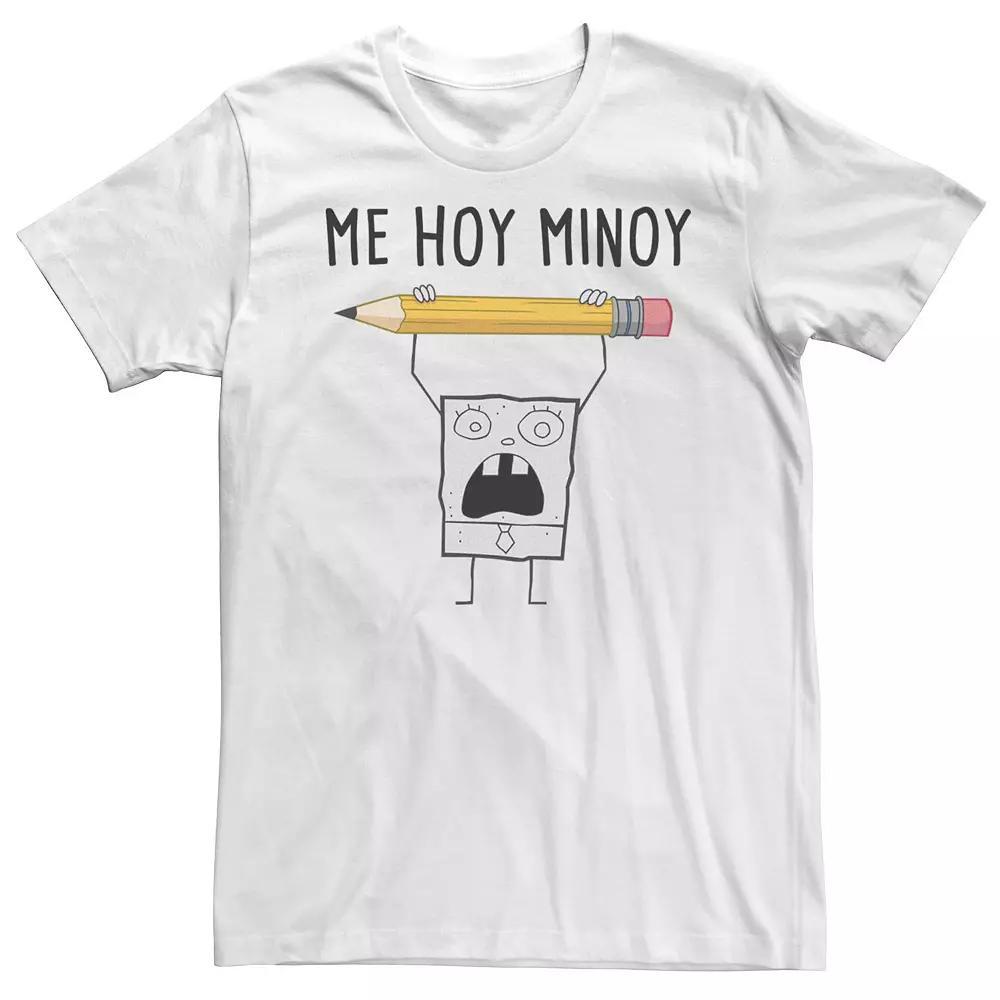 Men's Spongebob Me Hoy Minoy Tee,  Product Image