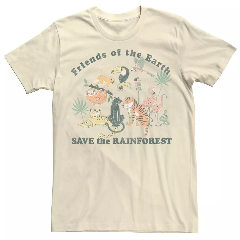 Men's Fifth Sun Save The Rainforest Animal Tee,  Product Image