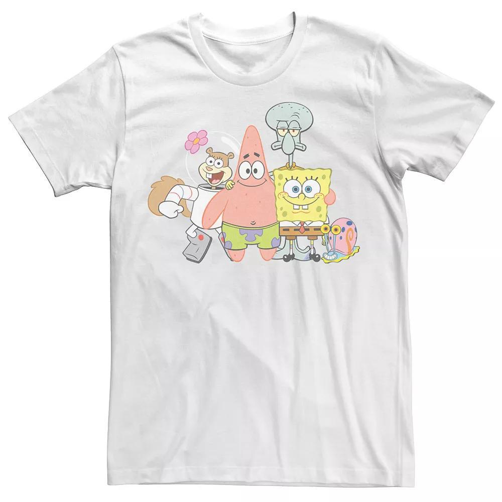 Men's Nickelodeon SpongeBob SquarePants Classic Group Shot Tee,  Product Image