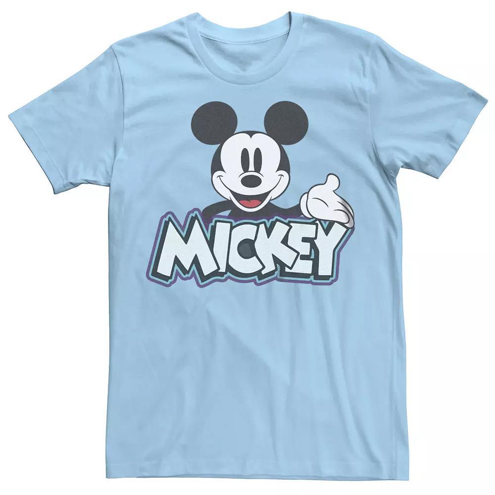 Disney's Mickey Mouse Name Title Men's Graphic Tee,  Product Image
