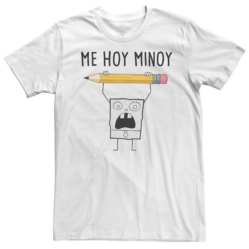 Men's Spongebob Me Hoy Minoy Tee,  Product Image