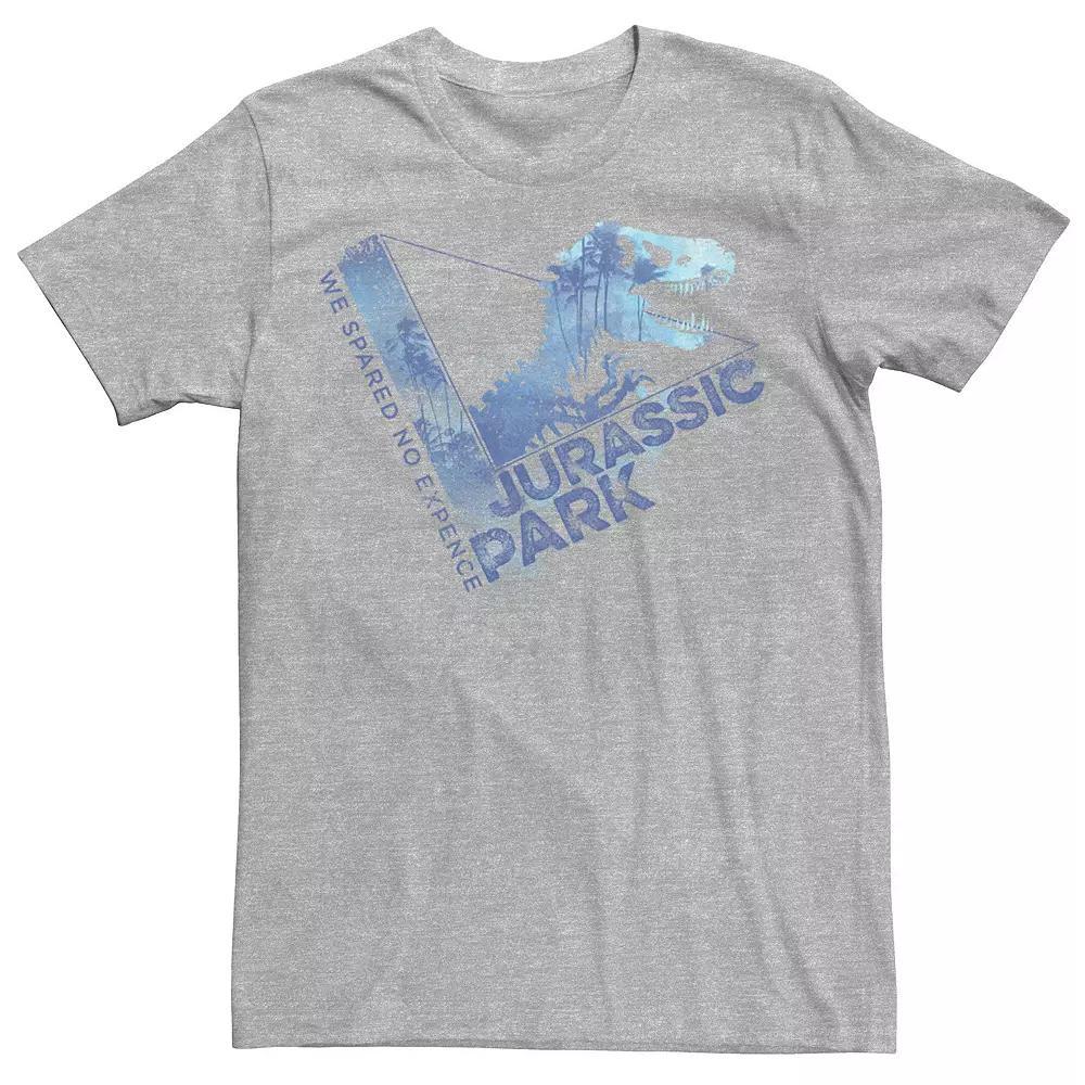Men's Jurassic Park We Spared No Expense Blue Mist Tee,  Product Image