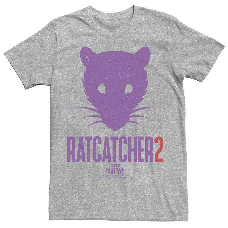 Big & Tall DC Comics The Suicide Squad Ratcatcher 2 Logo Tee, Mens Athletic Grey Product Image