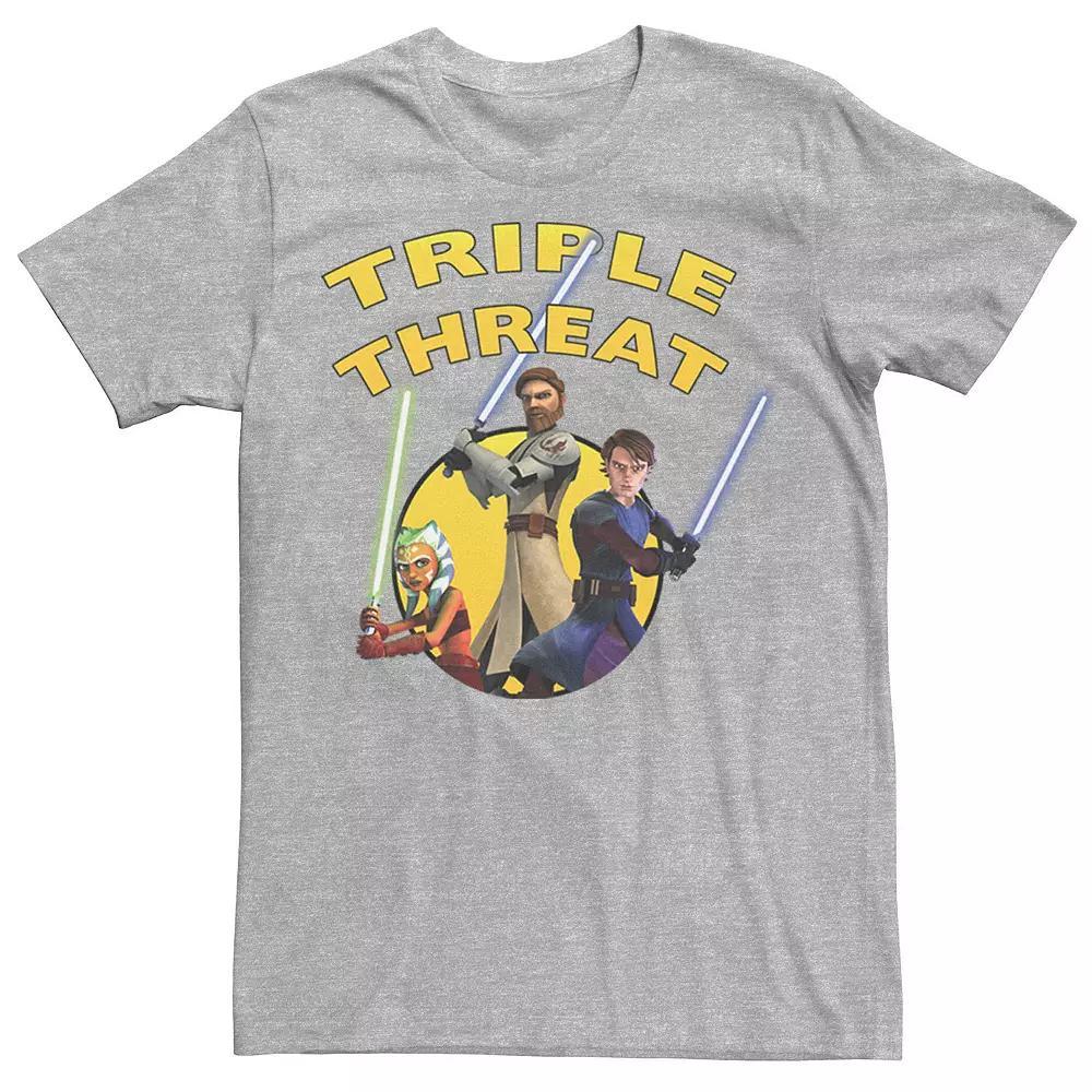 Men's Star Wars: Clone Wars Group Shot Triple Threat Tee,  Product Image