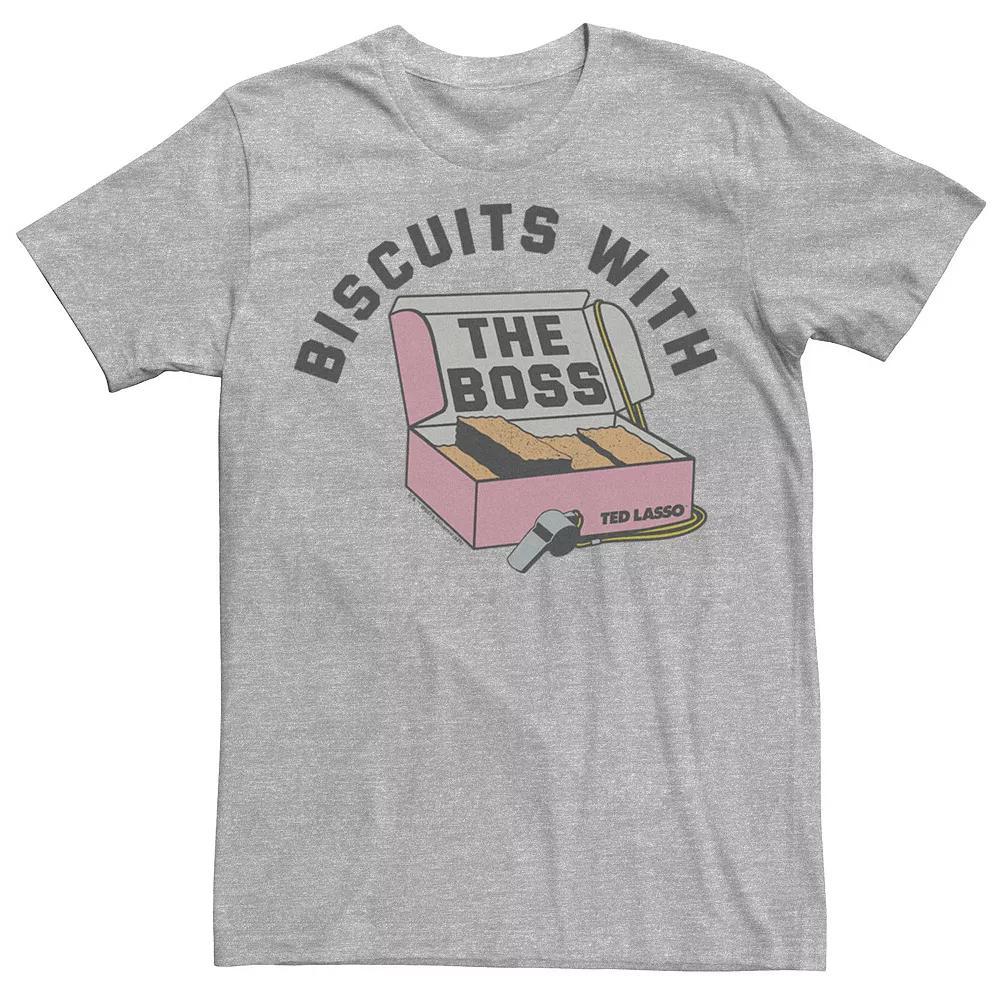Men's Ted Lasso Biscuits With The Boss Simple Portrait Tee,  Product Image