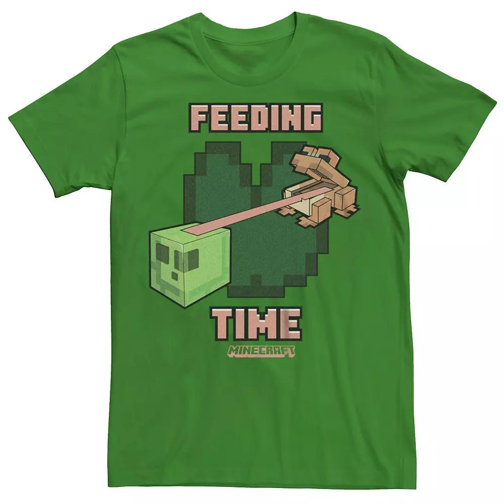 Men's Minecraft Frog Feeding Time Graphic Tee, Size: XXL, Kelly Product Image