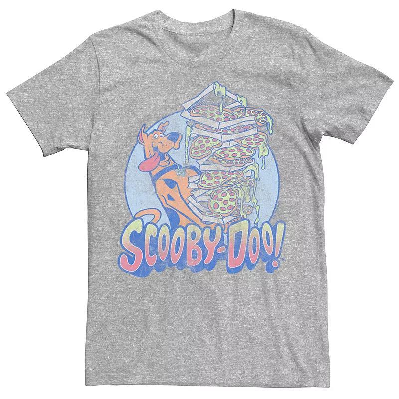 Big & Tall Scooby-Doo Happy Pizza Stack Vintage Graphic Tee, Men's,  Product Image