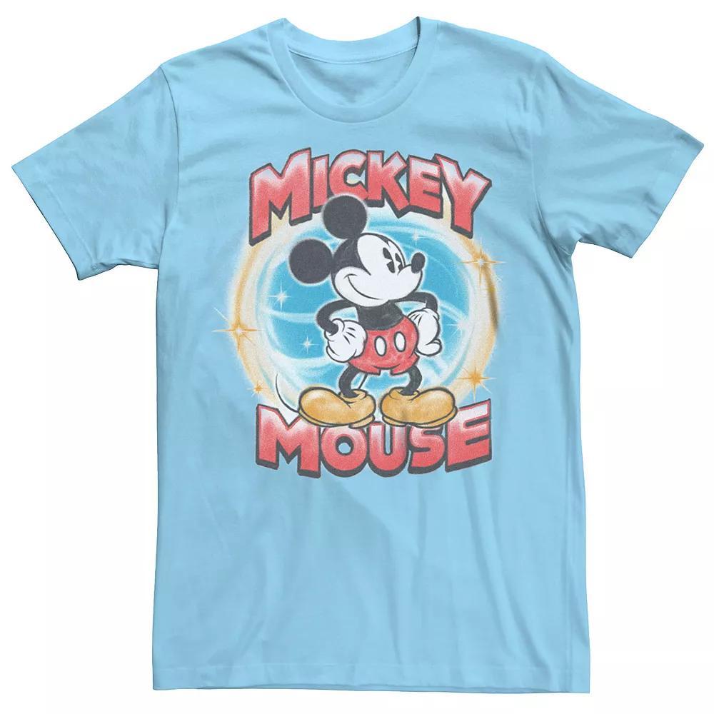 Men's Disney's Mickey Mouse Classic Airbrush Draw Tee,  Product Image