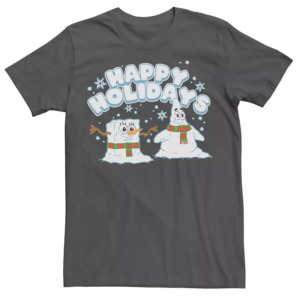 Men's Spongebob Squarepants Patrick Snowmen Tee, Size: XXL, Kelly Product Image