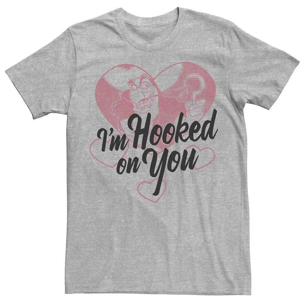 Men's Disney's Peter Pan Disney Villains Captain Hook I'm Hooked On You Tee,  Product Image