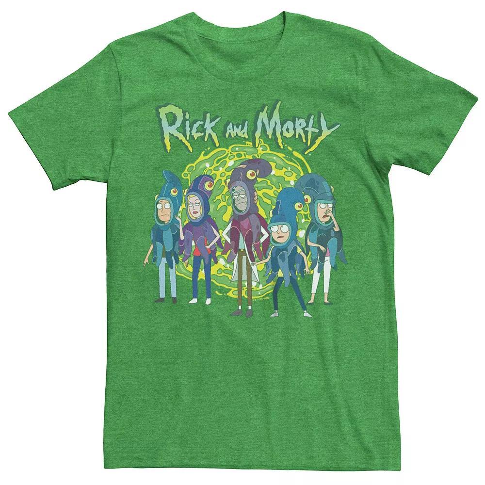 Men's Rick And Morty Suited Squids Tee,  Product Image