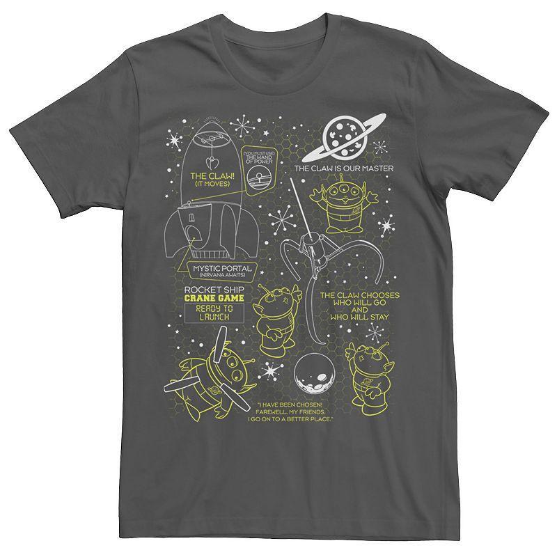 Disney / Pixar's Toy Story Aliens Men's Claw Master Map Tee,  Product Image