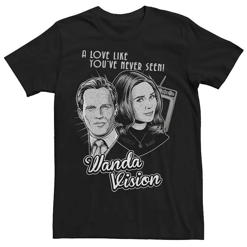 Men's Marvel WandaVision Wand & Vision Love Like You've Never Seen Tee,  Product Image