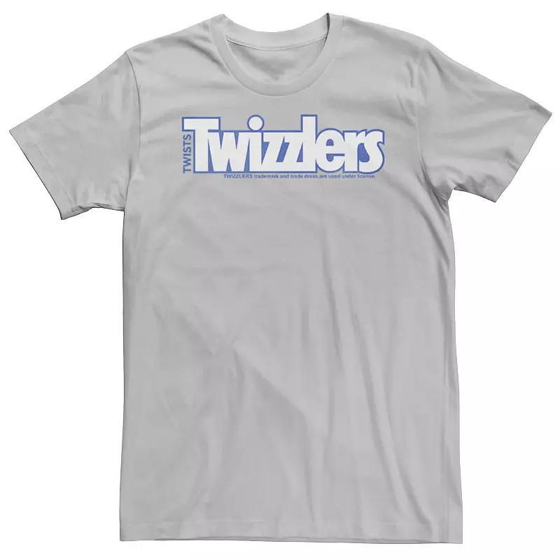 Men's Twizzlers Simple Logo Graphic Tee, Size: XS, Silver Product Image