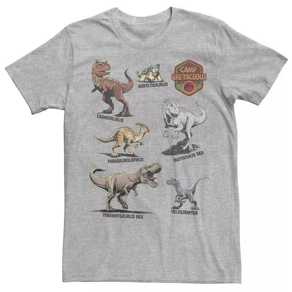 Men's Jurassic World: Camp Cretaceous Dinosaur Names Tee,  Product Image