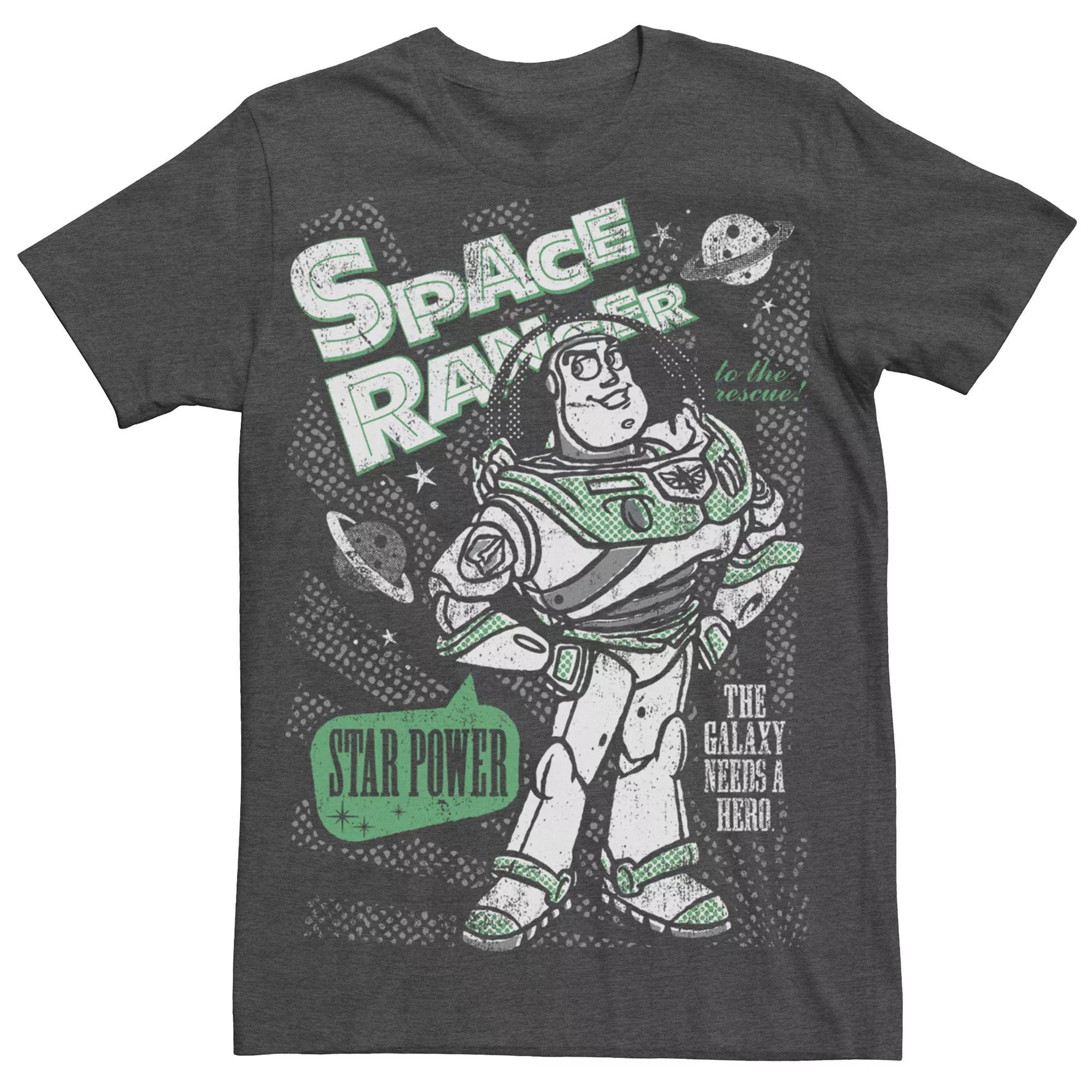 Men's Disney / Pixar's Toy Story Buzz Lightyear Retro Space Ranger Tee,  Product Image