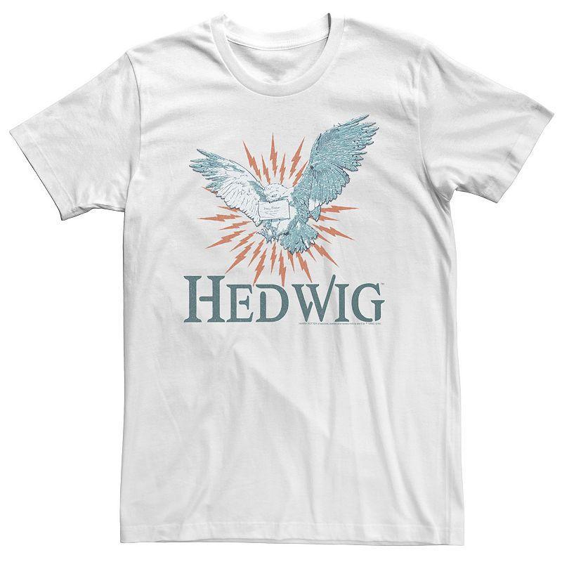 Big & Tall Harry Potter Hedwig Mail Delivery Portrait Tee, Mens Product Image