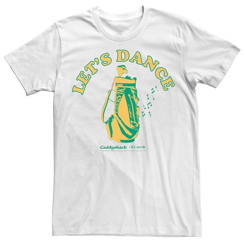 Men's Caddyshack Let's Dance Tee, Size: XXL, White Product Image