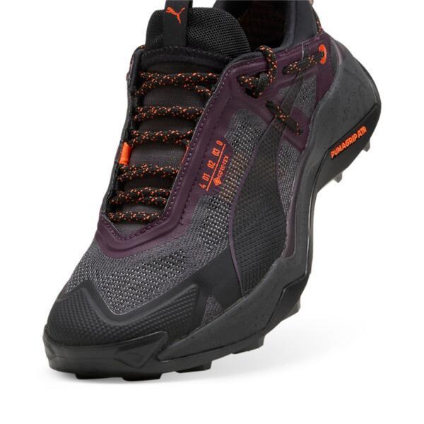 PUMA SEASONS Explore NITROâ¢ GORE-TEX Women's Hiking Shoes in Black/Midnight Plum/Flame Flicker Product Image