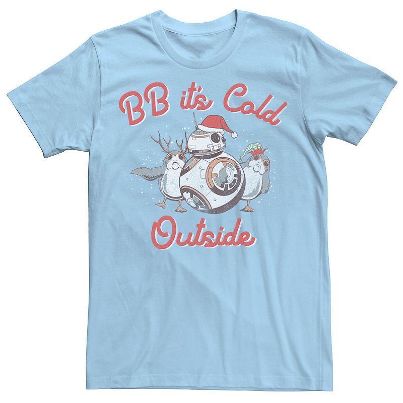 Mens Star Wars Christmas BB Its Cold Outside Tee Product Image