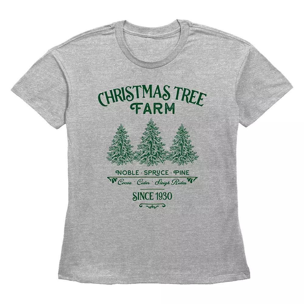 Women's Christmas Tree Farm Since 1930 Graphic Tee,  Product Image