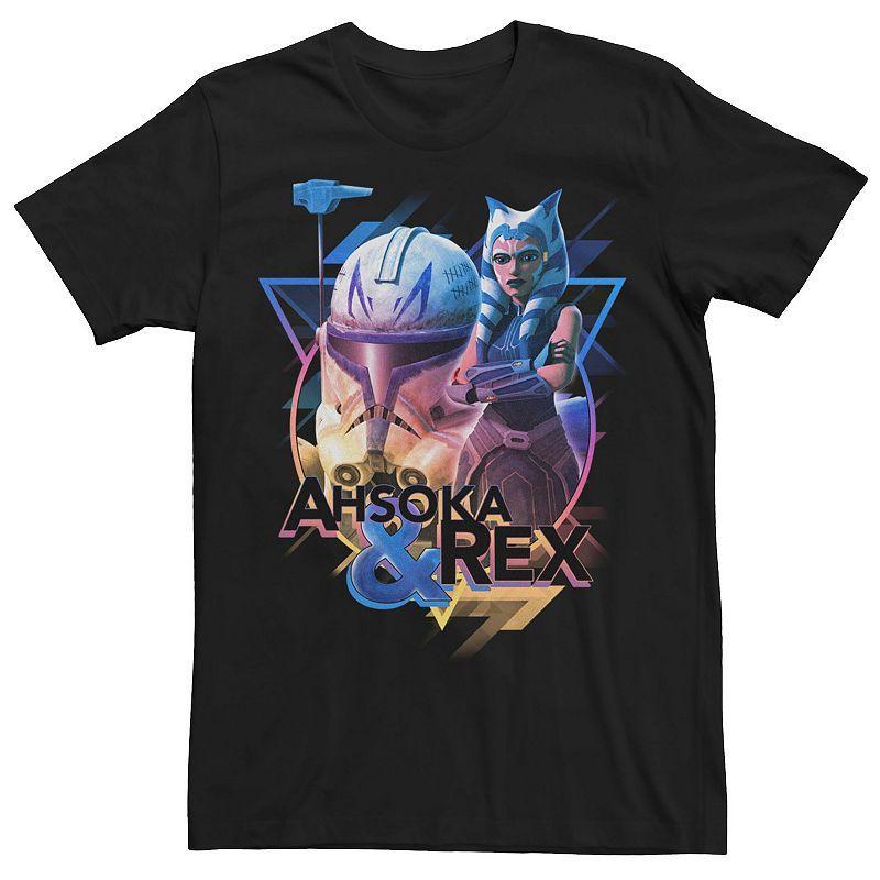 Men's Star Wars Clone Wars Tee, Size: Small, Black Product Image