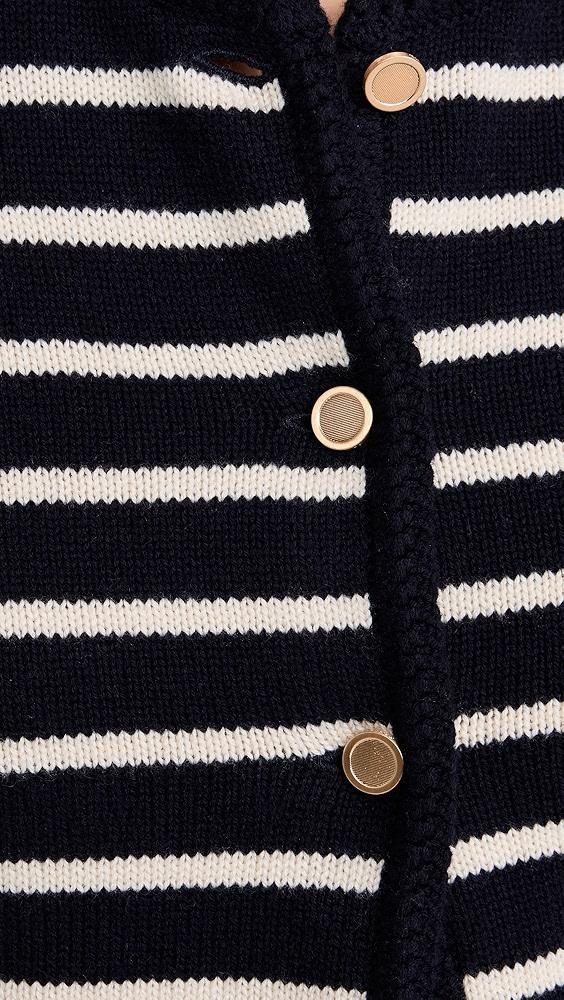 FRAME Striped Cardi | Shopbop Product Image