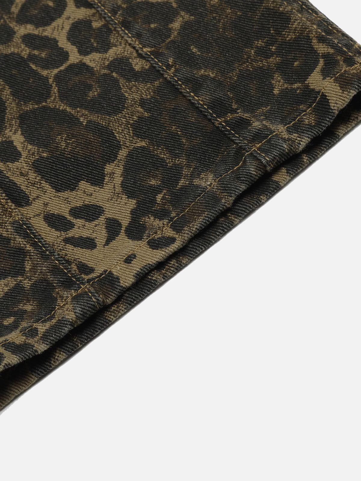 Aelfric Eden Leopard Print Overalls Product Image