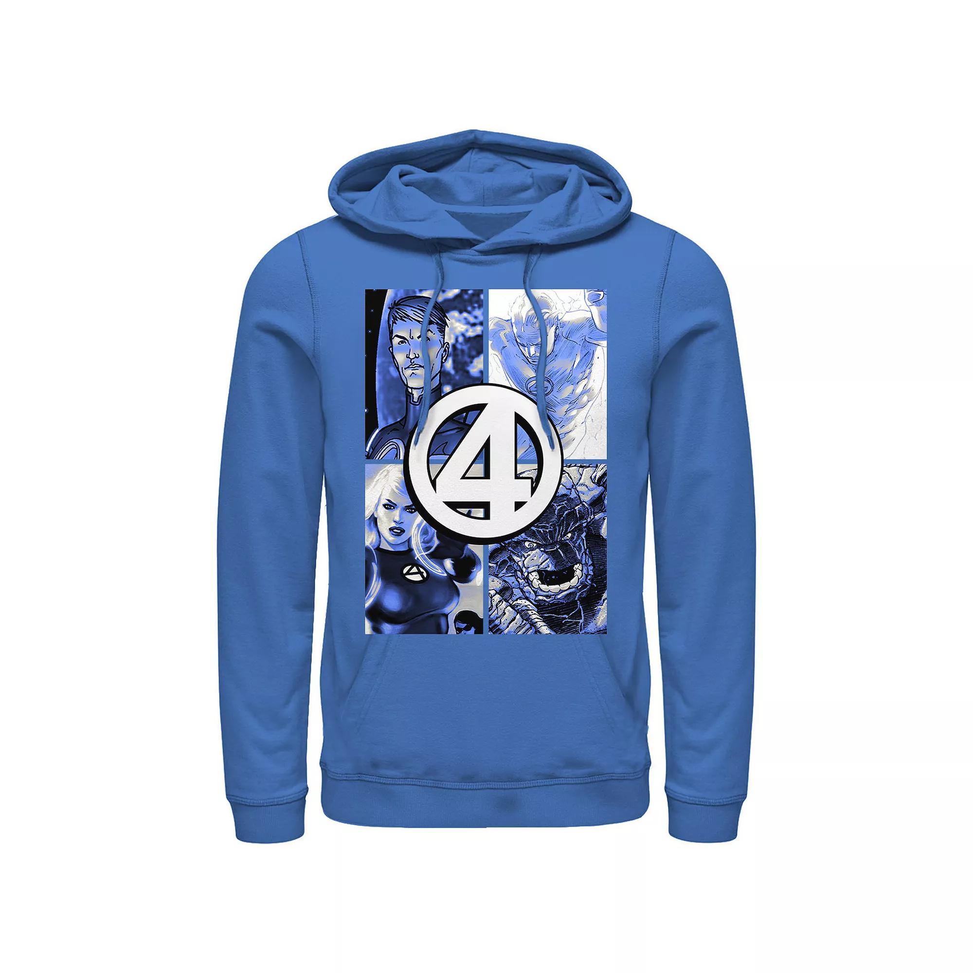 Men's Marvel Fantastic Four Team Portraits Graphic Hoodie,  Product Image
