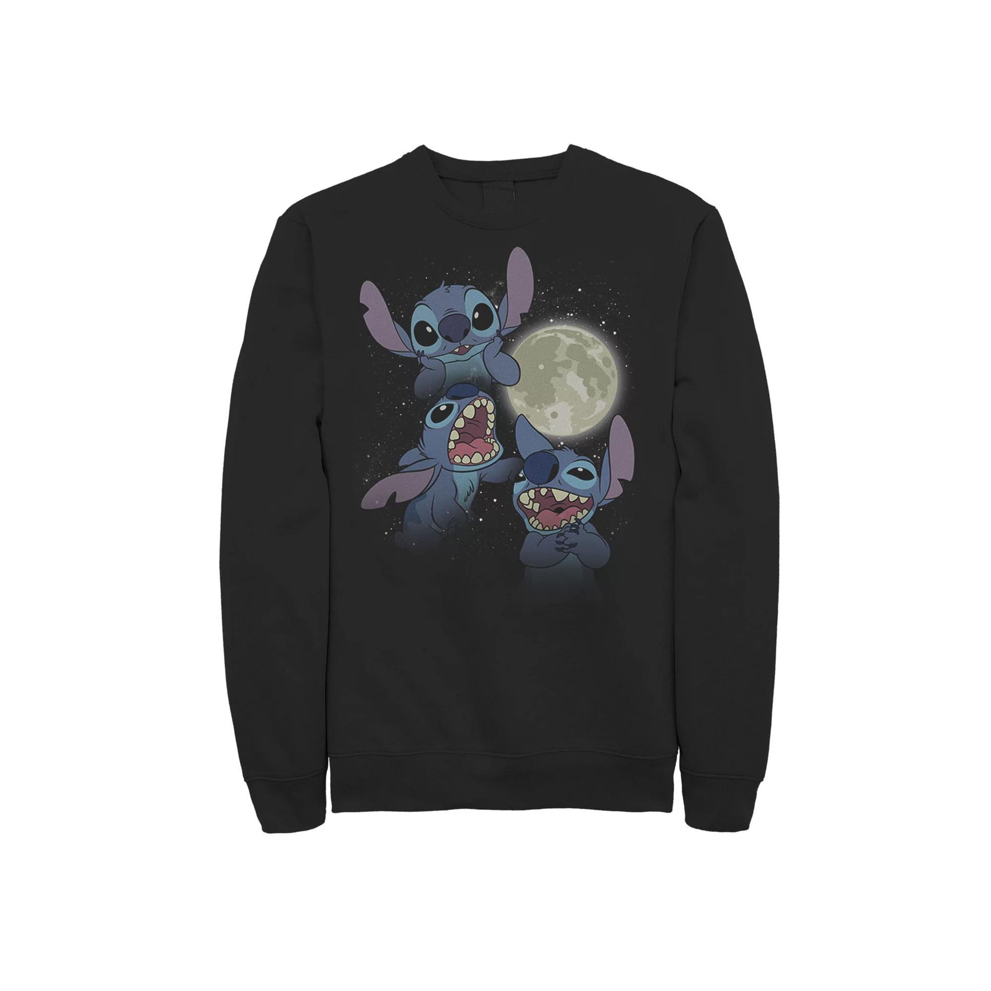 Disney's Lilo & Stitch Moonlight Collage Men's Sweatshirt,  Product Image