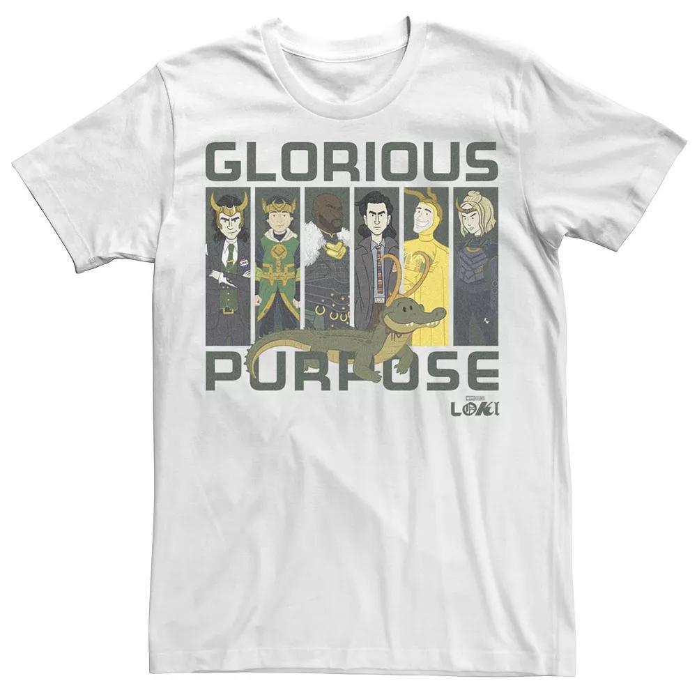 Men's Marvel Loki Variants Glorious Purpose Panels Tee, Boy's,  Product Image