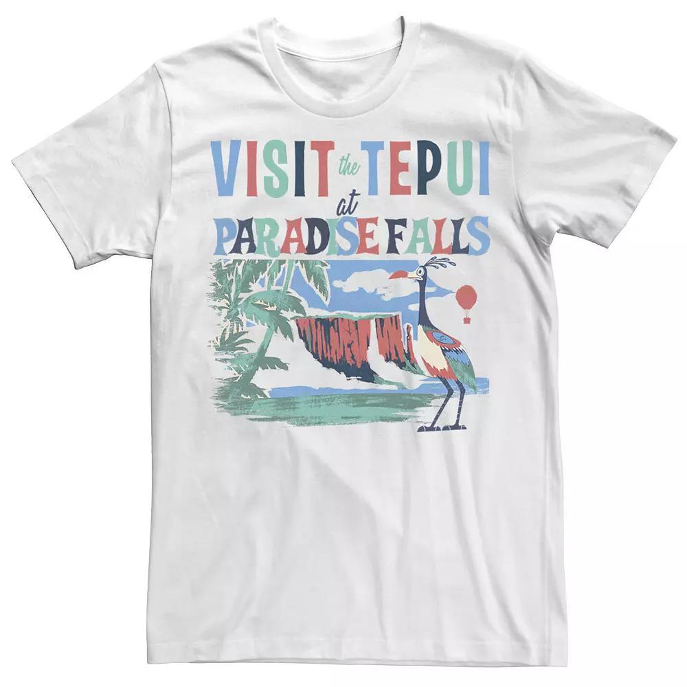 Big & Tall Disney / Pixar Up Kevin Visit Paradise Falls Watercolor Poster Tee, Men's,  Product Image