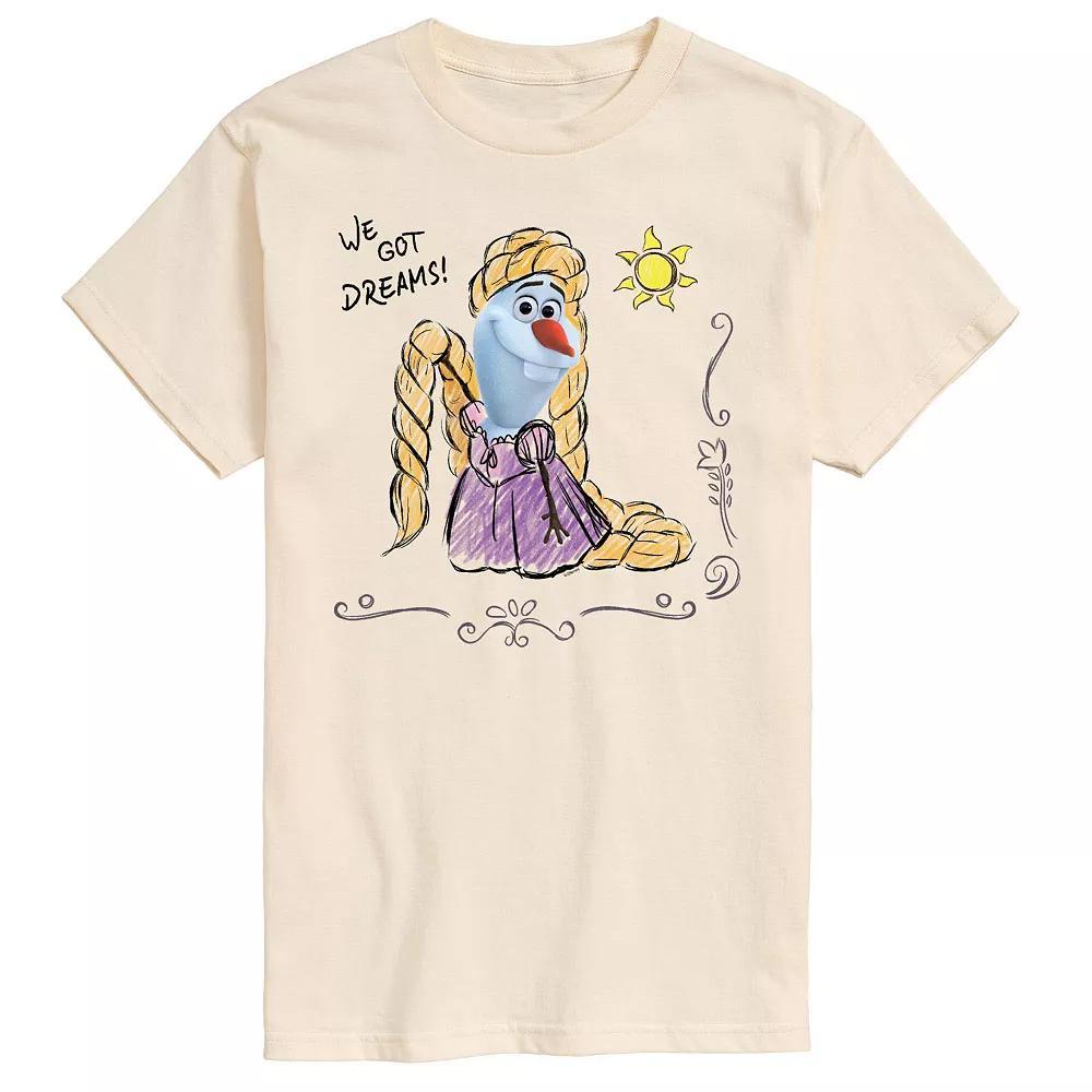 Disney's Frozen Men's Olaf Tangled Graphic Tee,  Product Image