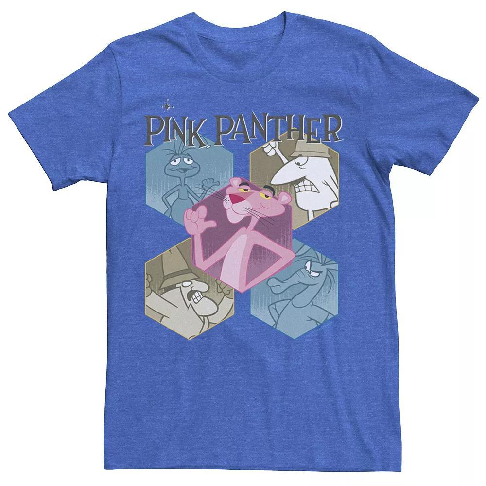 Men's Pink Panther Hexagonal Portraits Graphic Tee,  Product Image