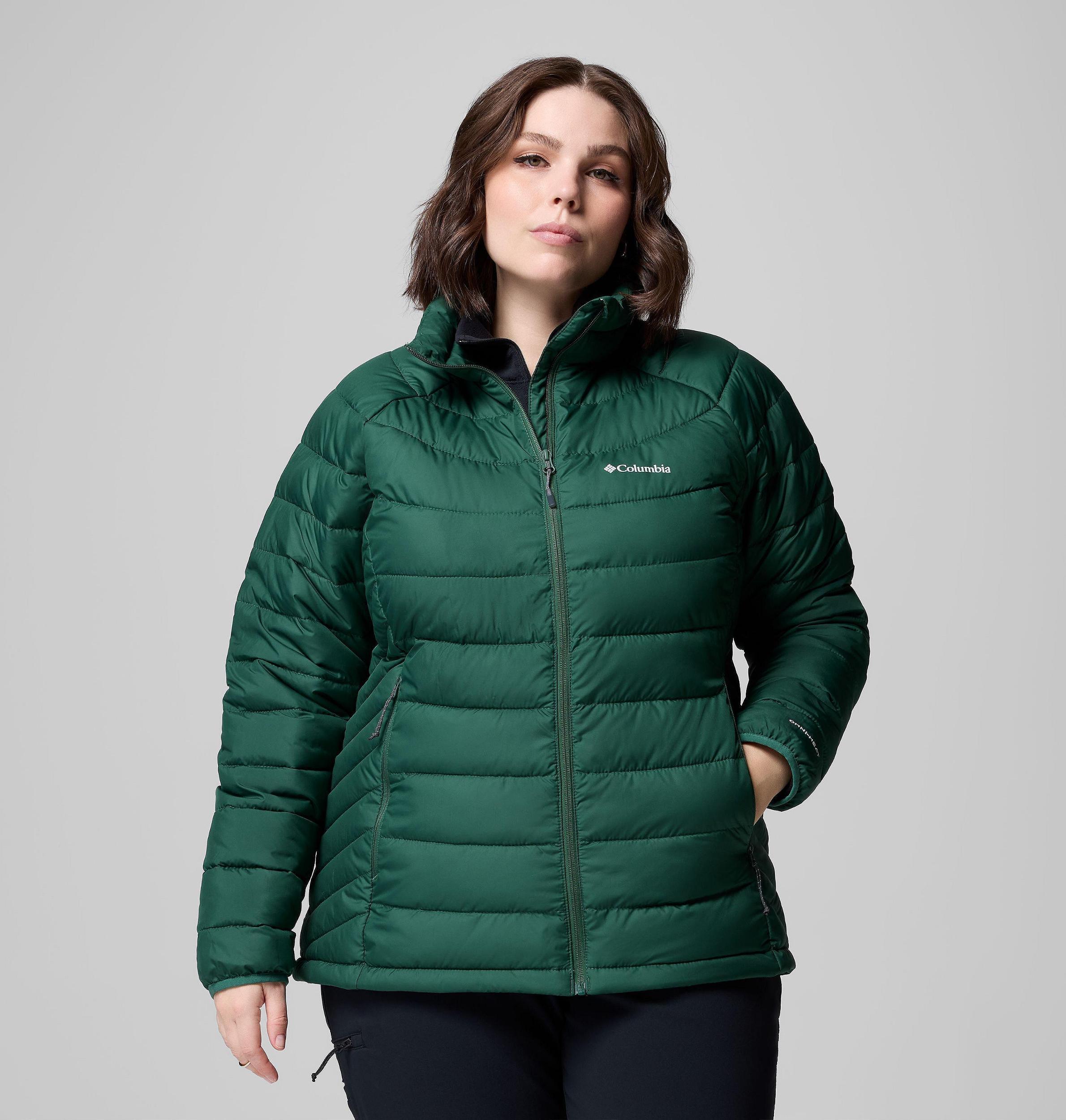 Columbia Womens Powder Lite II Full Zip Jacket - Plus Size- Product Image