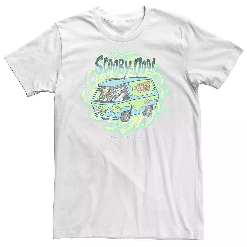 Big & Tall Scooby-Doo Mystery Machine Slime Portrait Tee, Men's, Size: 3XL, White Product Image