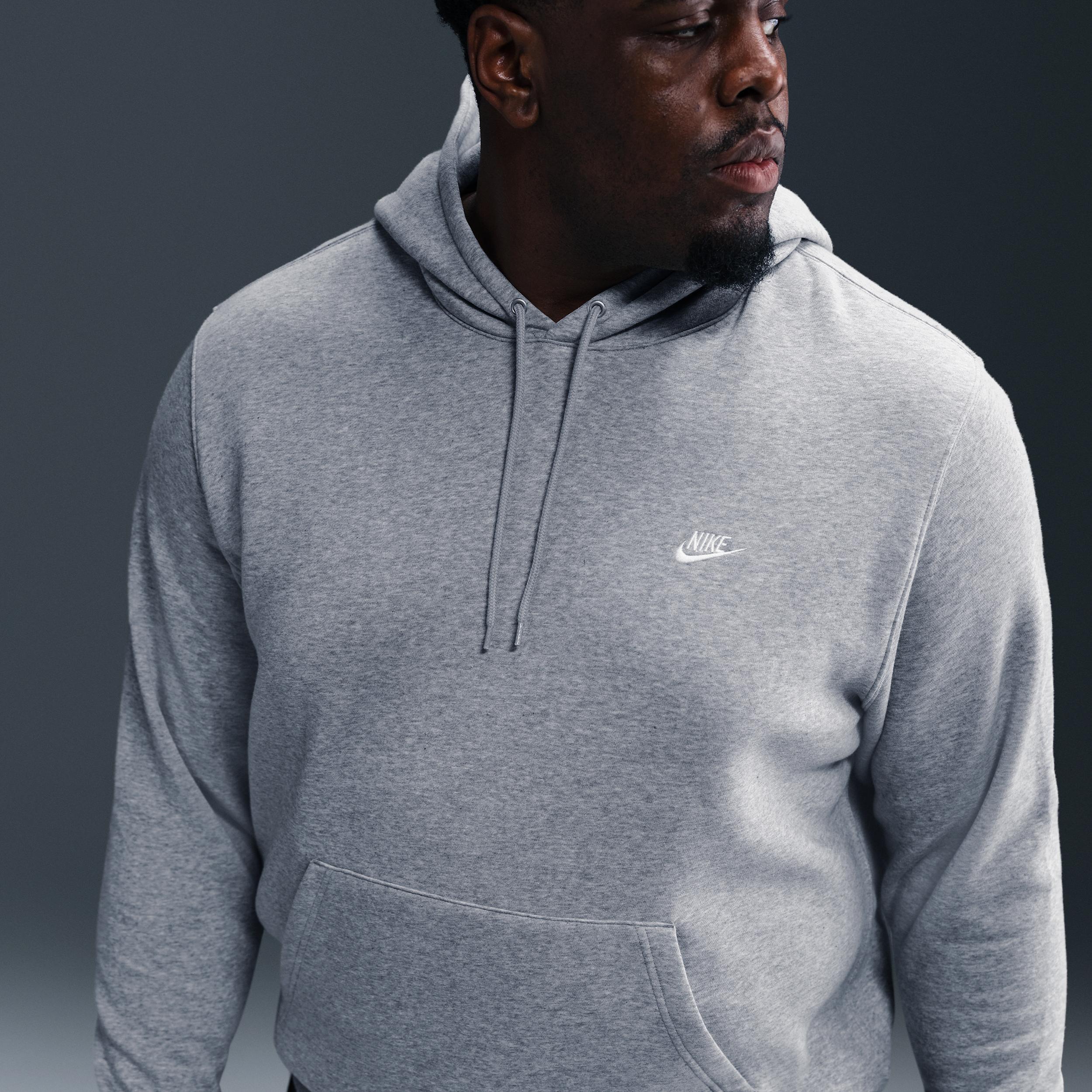 Nike Mens Club Pullover Fleece Hoodie | FN3859-063 Product Image