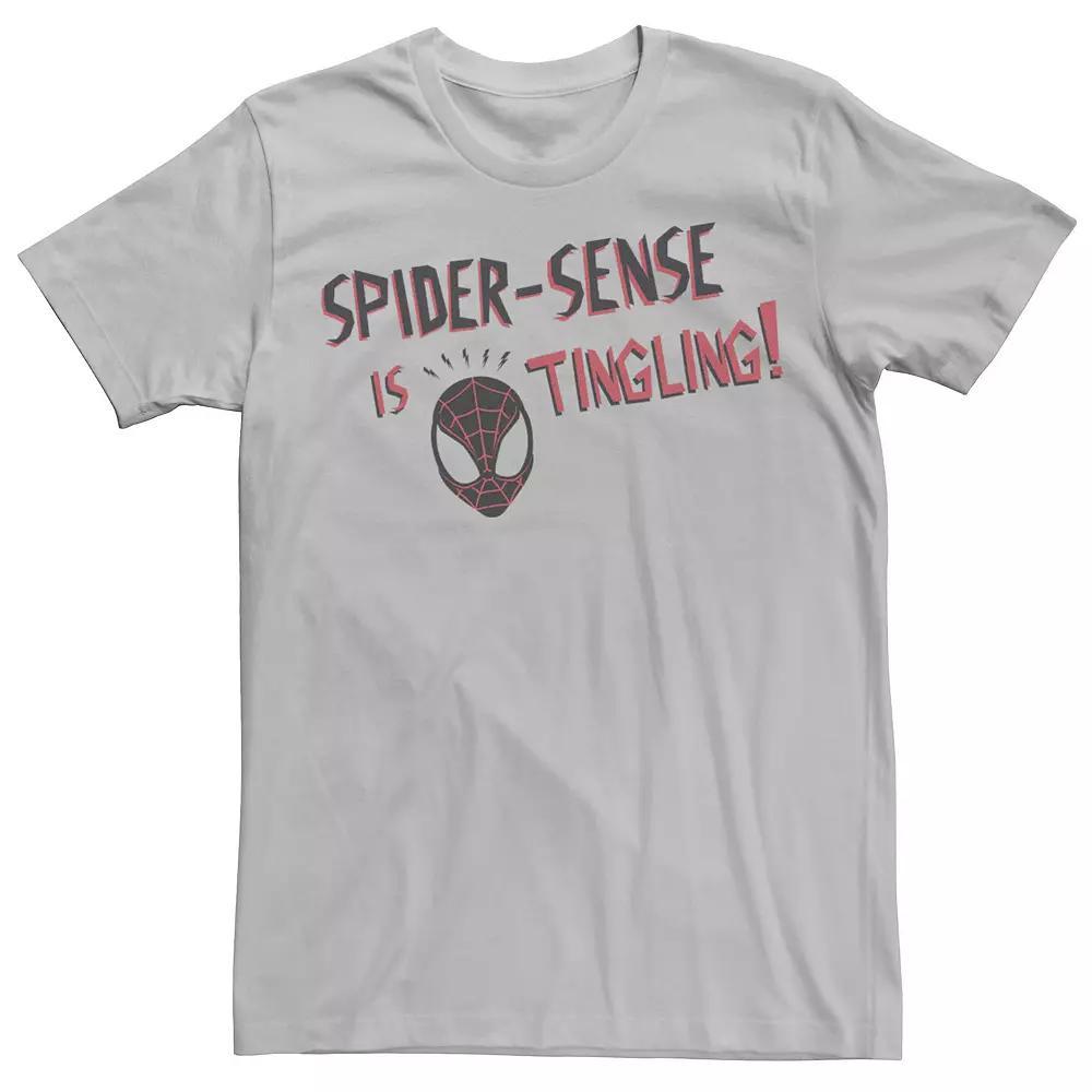 Men's Marvel Spider-Man Spider Sense Is Tingling Tee,  Product Image